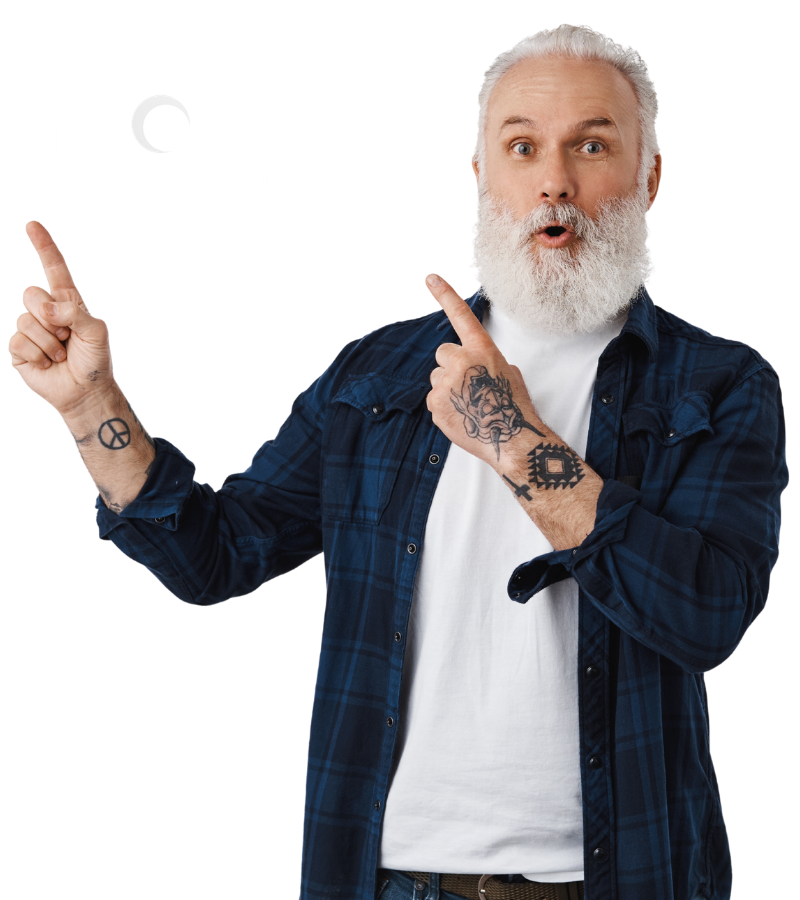 Jubilado con tecnología